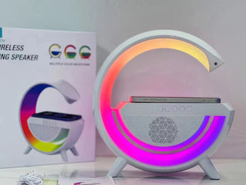 Led Wireless Charger Speaker        مكبر صوت بشاحن لاسلكي